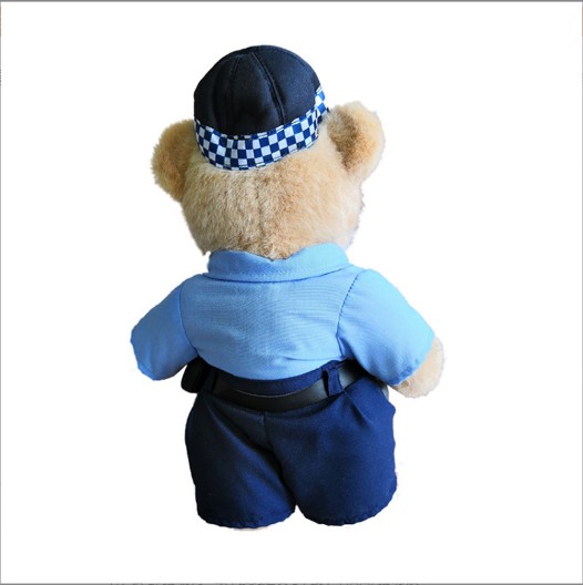 Ours en peluche de police