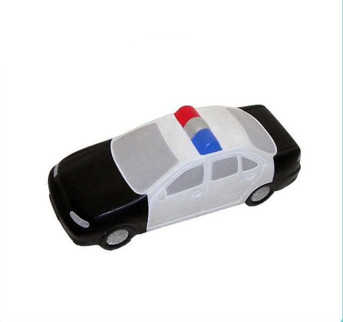 Police voiture de soulagement du stress