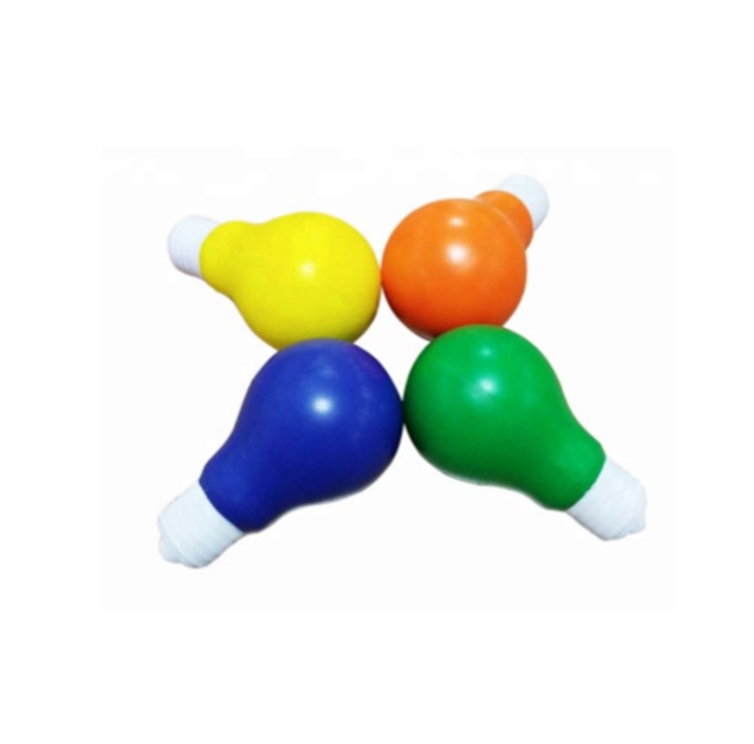 Ampoule forme boule de stress