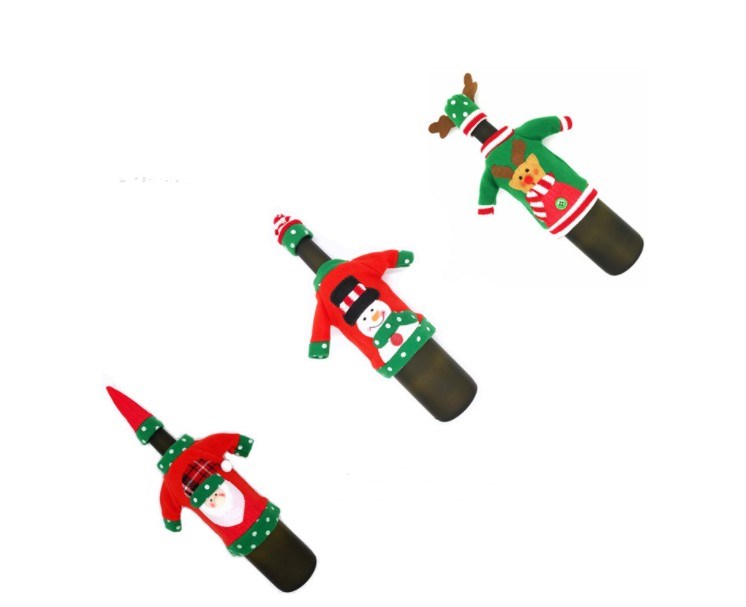 Ensemble de vins de noël