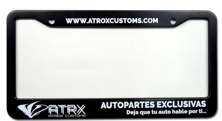 Marco de licencia de aluminio