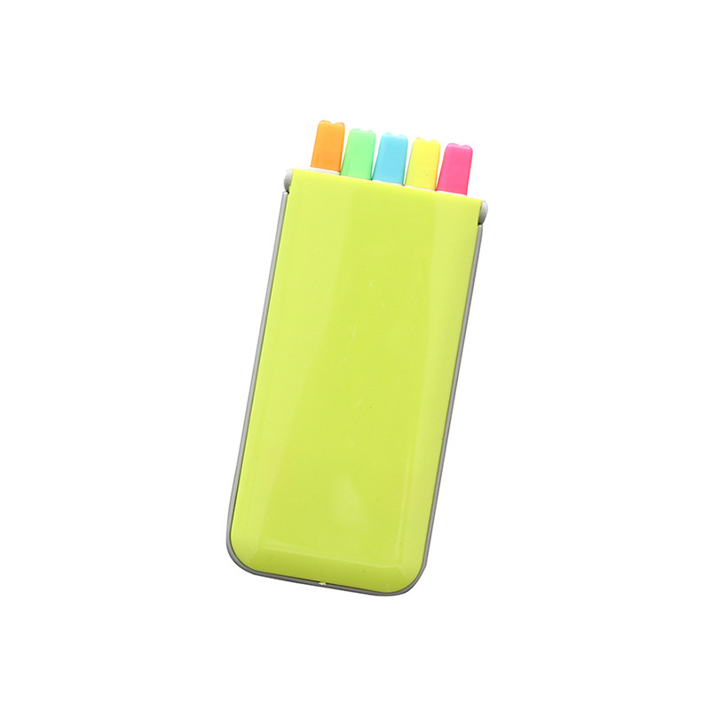 Stylo 5colors/set surligné
