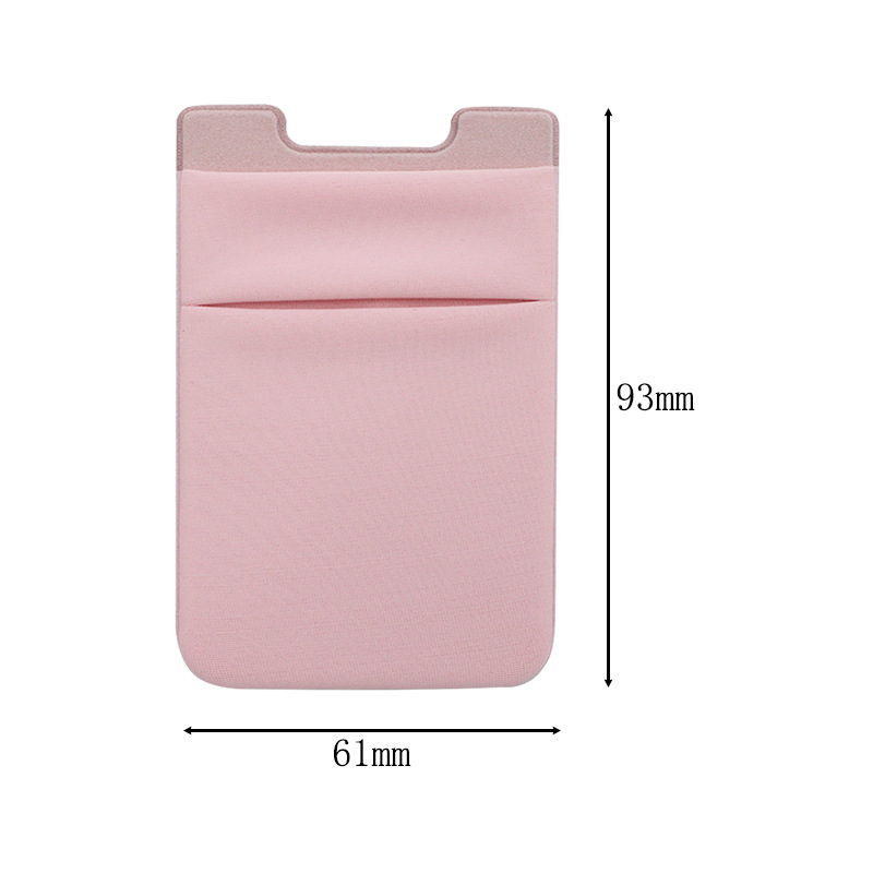 Titulaire de carte de téléphone cellulaire pour le dos du téléphone
