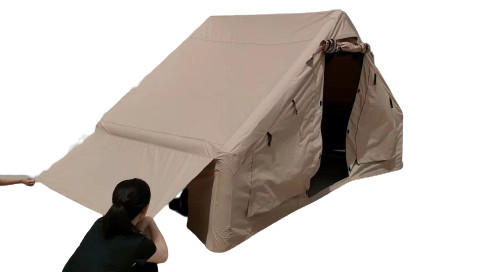 Camping grande tienda