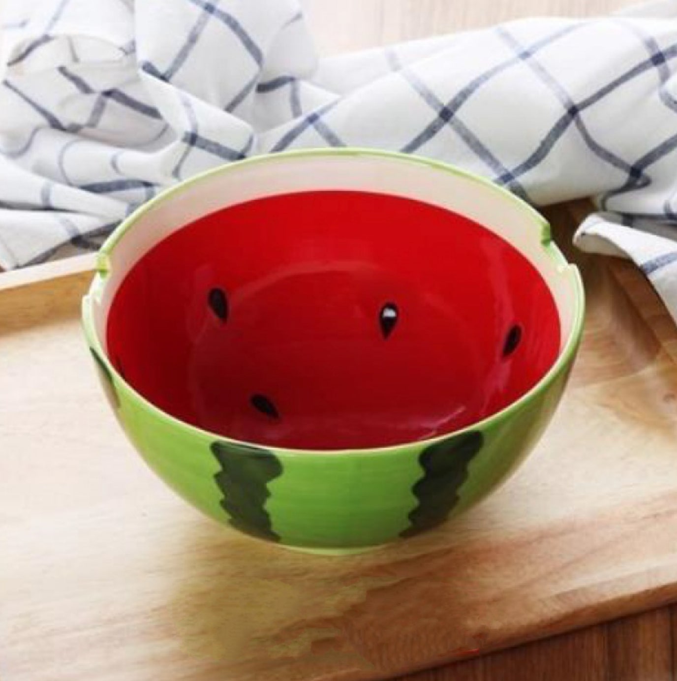 Ceramics Watermelon Noodle Bowl