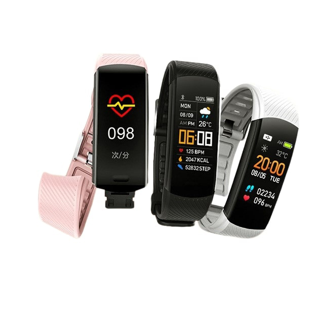 Deportivo pedometer pulsera inteligente
