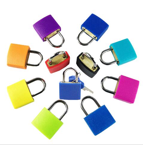 Serrures colorées petits cadenas pour bagages