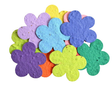 Flower Shaped Plantable Gift Pack