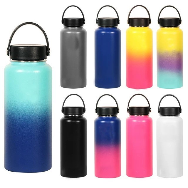 22 Oz Full Color Stainless Steel Bottle