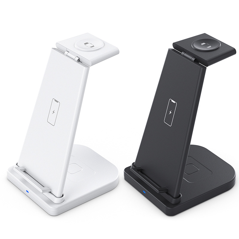 3-in-1 Wireless Charge 15w+wall Charger