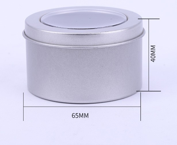Boîte de fenêtre ronde transparente