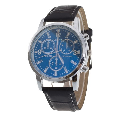 Unisex aviator estilo reloj