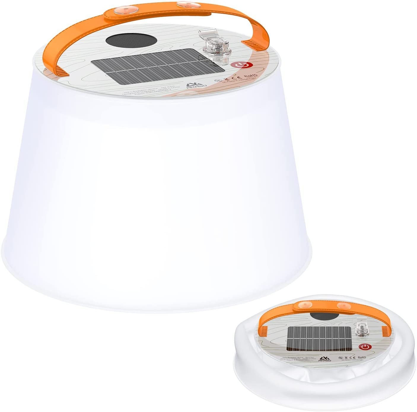 Folding Gas-filled Lamp