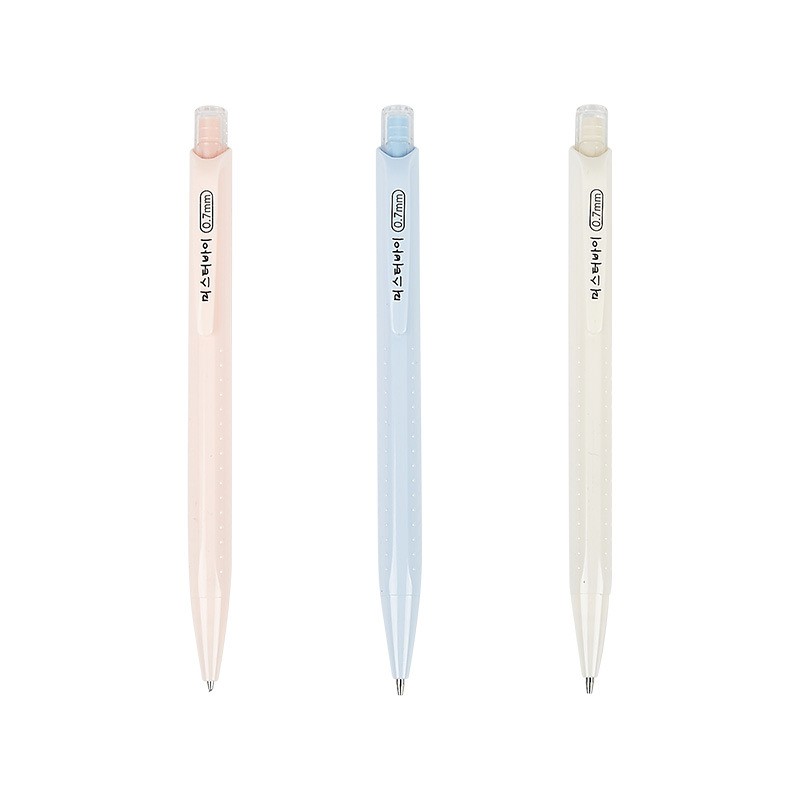 Press The Automatic Pencil With Rubber