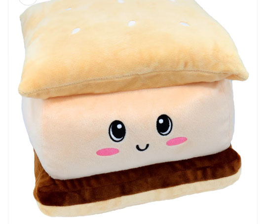 4" Biscuit Throw Pillow