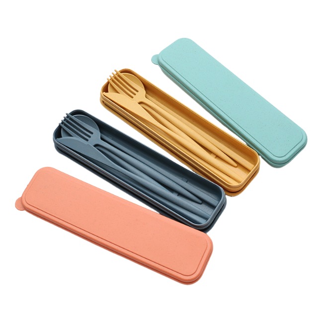 Straw Cutlery Set