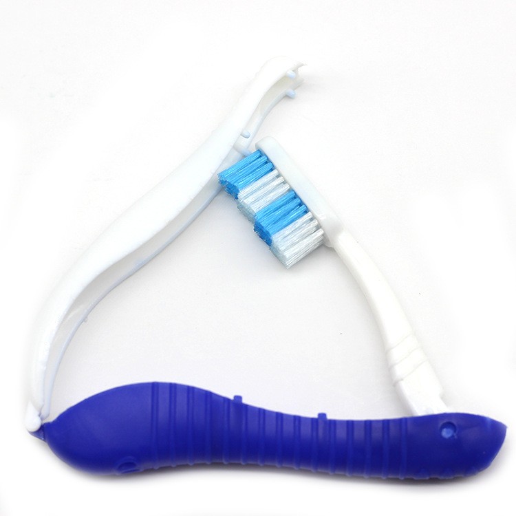 Brosse à dents pliable