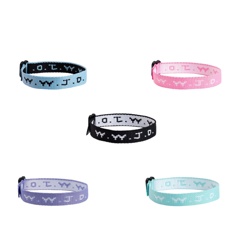 Adjustable Woven Wristband