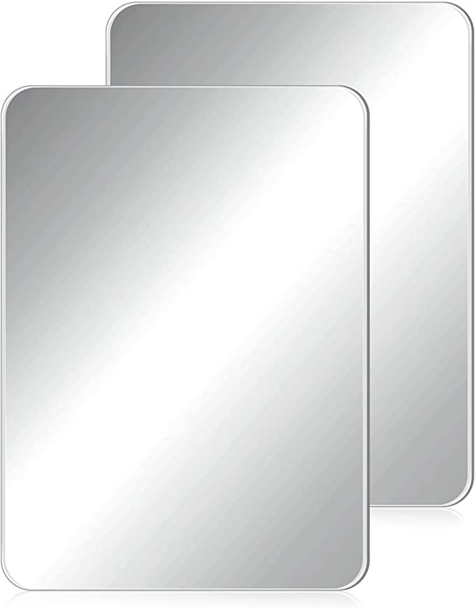 Miroir avec aimant à l'arrière