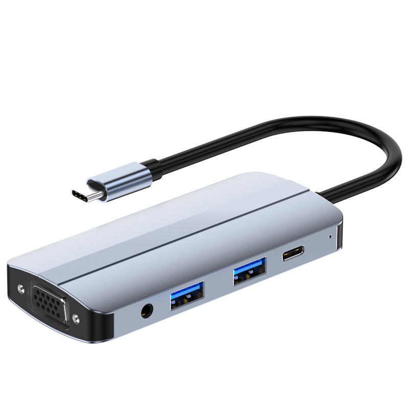 8-en-1 estación de acoplamiento usb
