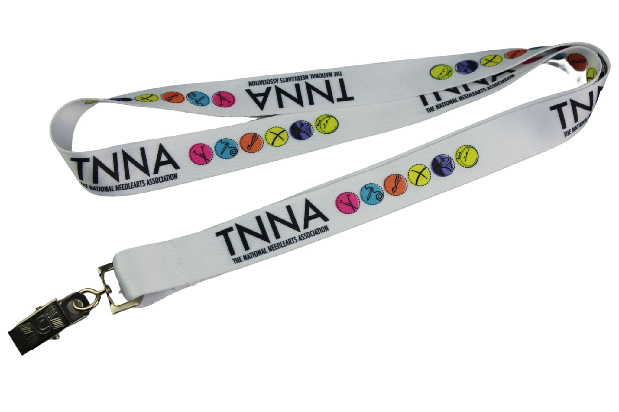 Lanyard With Flat Twisted Wire Clamp