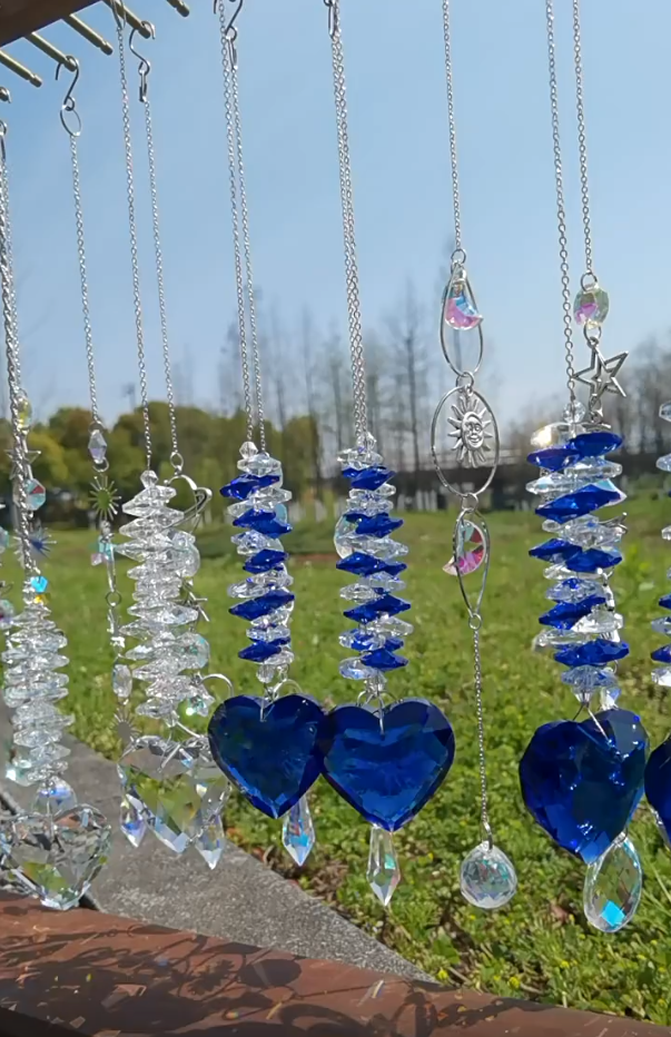 Pendentif en cristal de coeur view 3