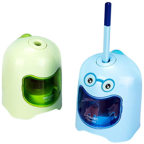 Afilador automático de lápiz de dibujos animados