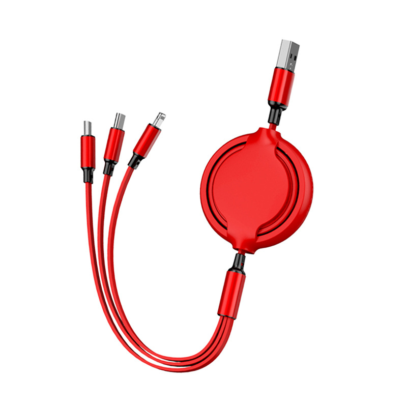 Cable de datos de uno a tres usb