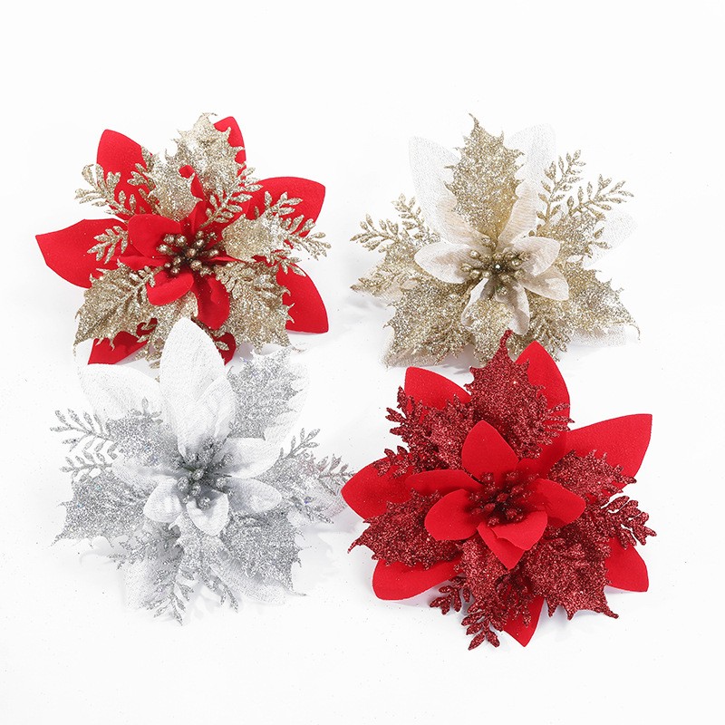 Fleur de simulation de noël