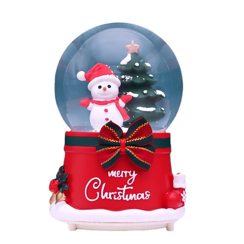 Boule de cristal de noël