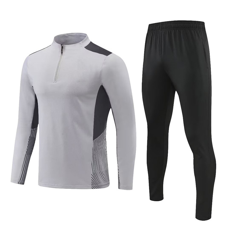 Half Zip Hoodie Set