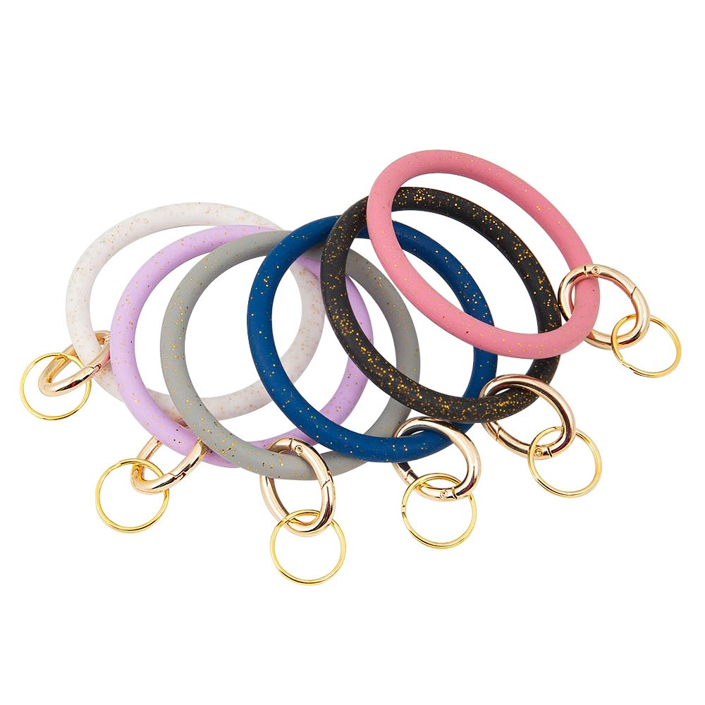 Custom Print Big O Silicone Wrist/keyring