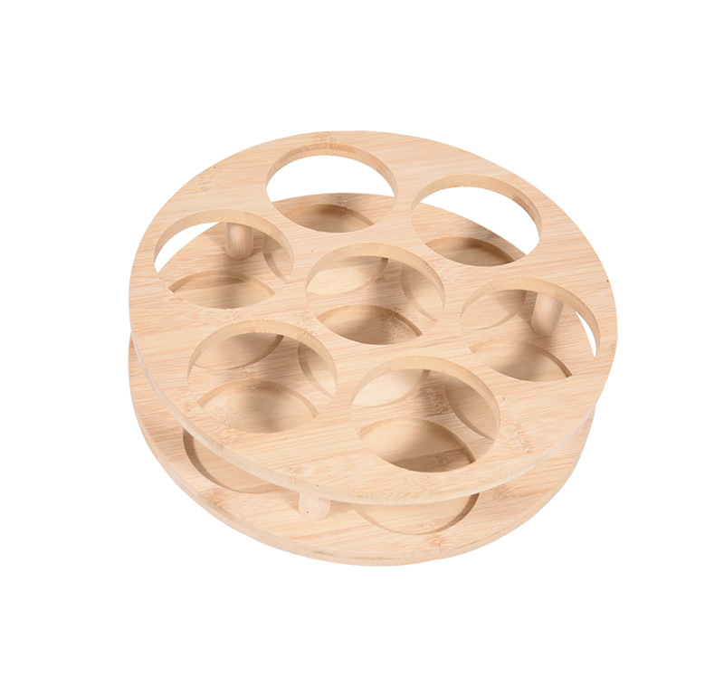 Porte-vins portatifs en bois