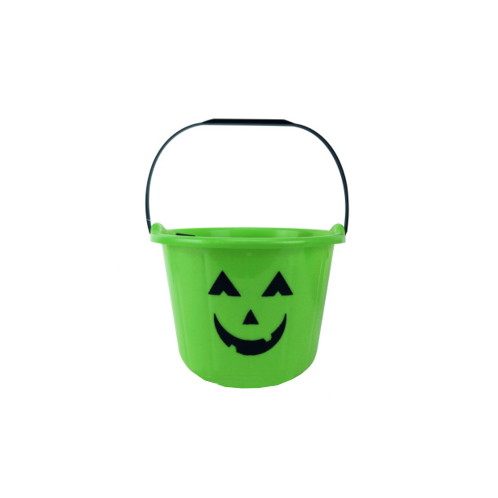 Seau de citrouille décoration halloween
