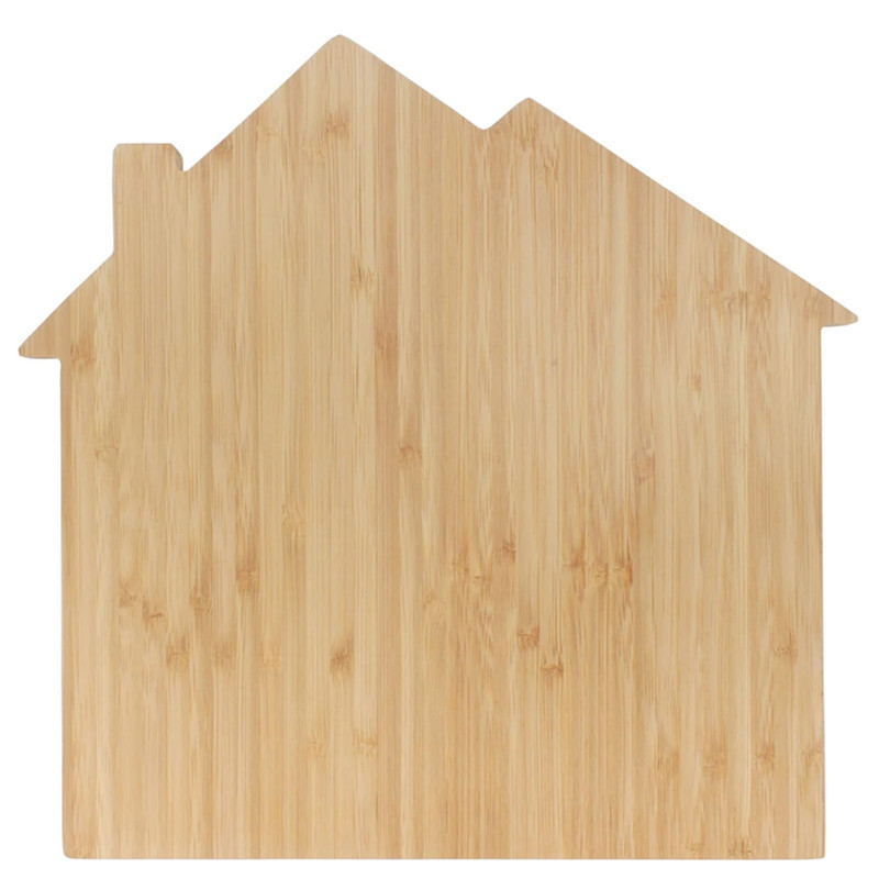 Casa forma tabla de corte