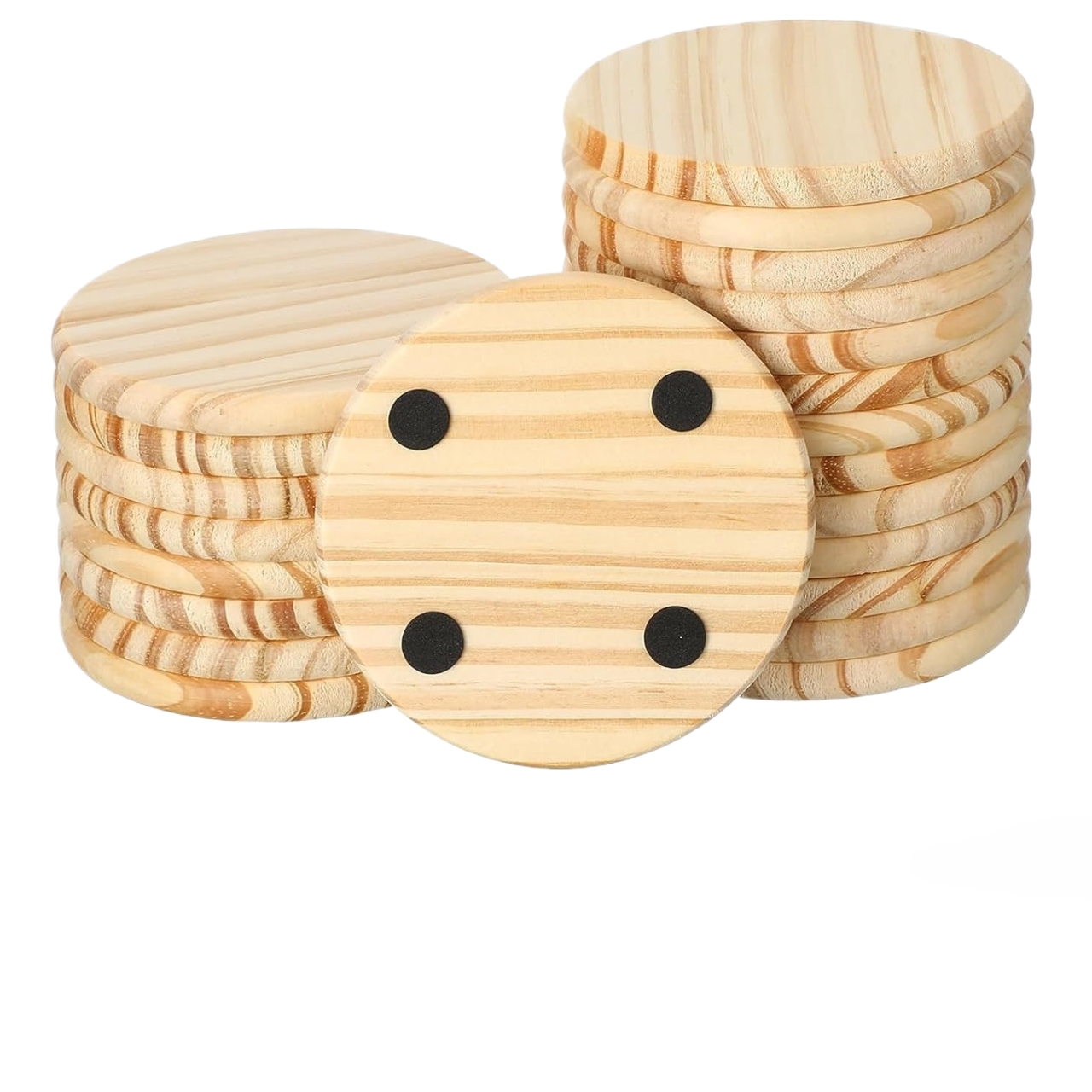 Costado de madera redonda