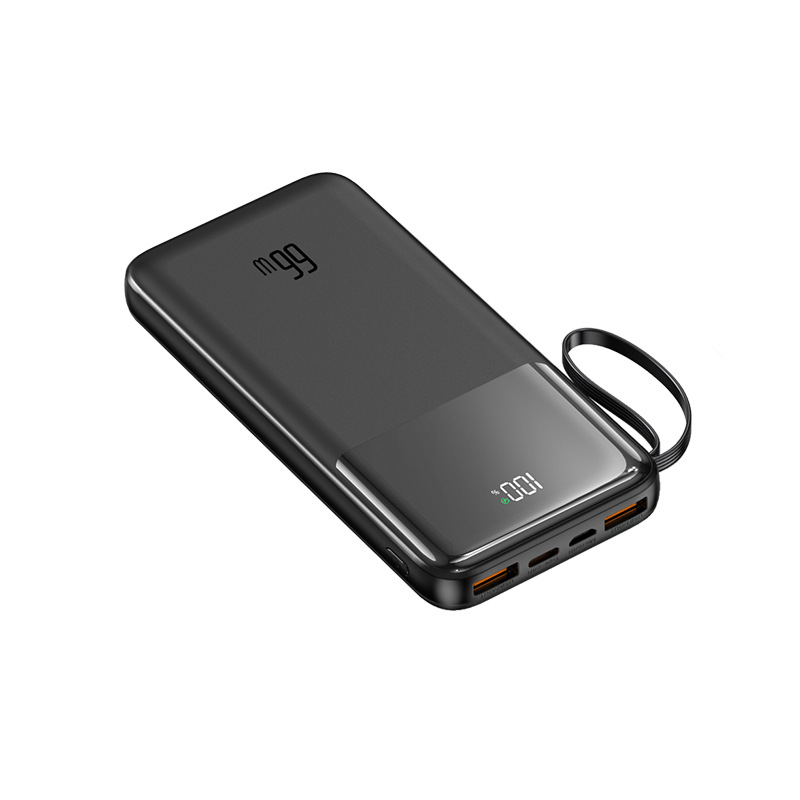 Banco de energía de 10000mah con cables