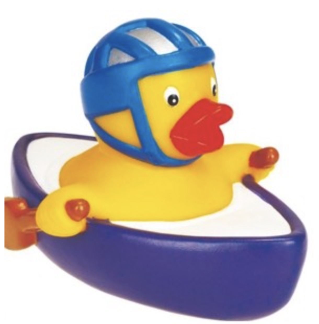 Rubber Duck In A Boat
