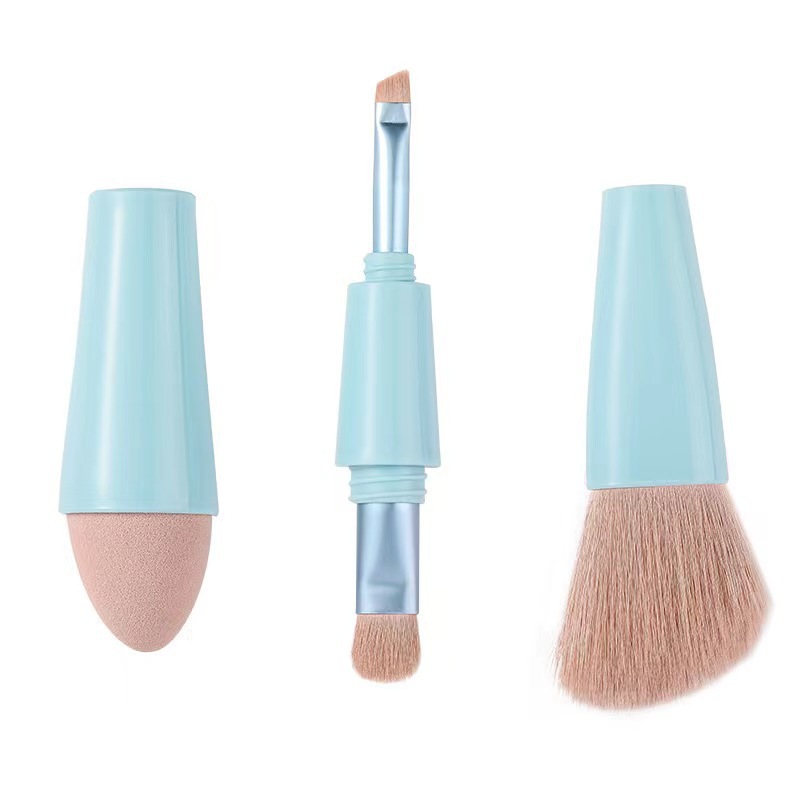 4-en-1 cepillo de maquillaje