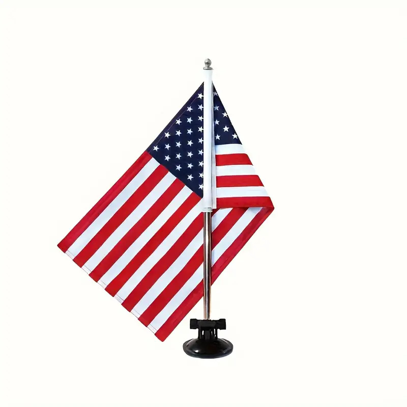 Outdoor Flag With Metal Suction Cup For Car