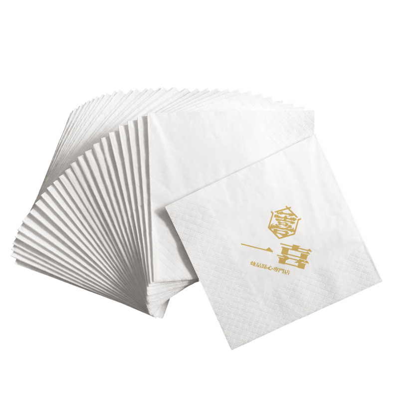 Serviette carrée jetable
