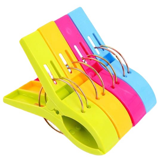Serviette de plage clip