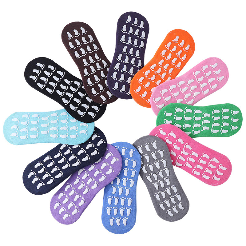 Chaussettes trampoline antidérapantes pour jeunes