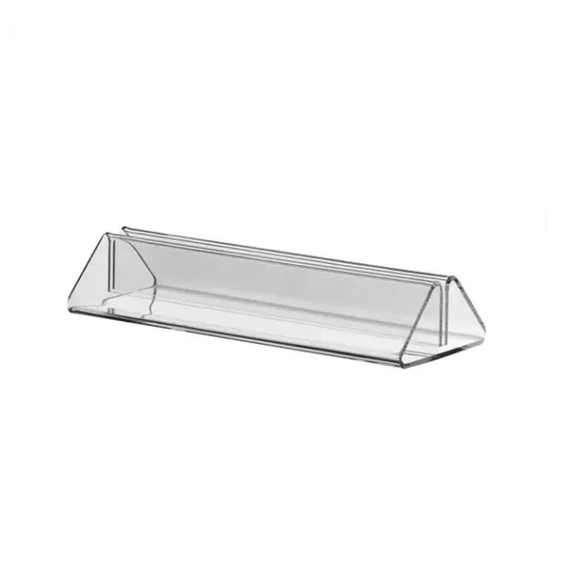 Base acrylique triangle transparente
