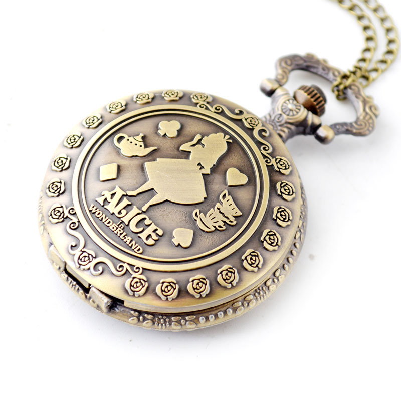 Montre de poche vintage quartz avec boîte