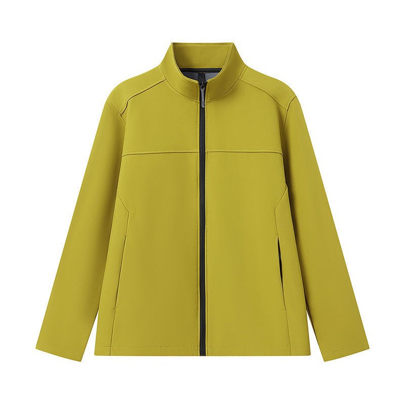 Stand Collar Zip Up Jacket