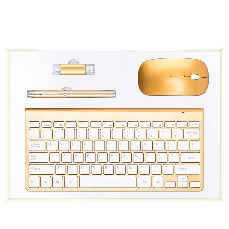 Clavier sans fil et souris 4 pcs ensemble
