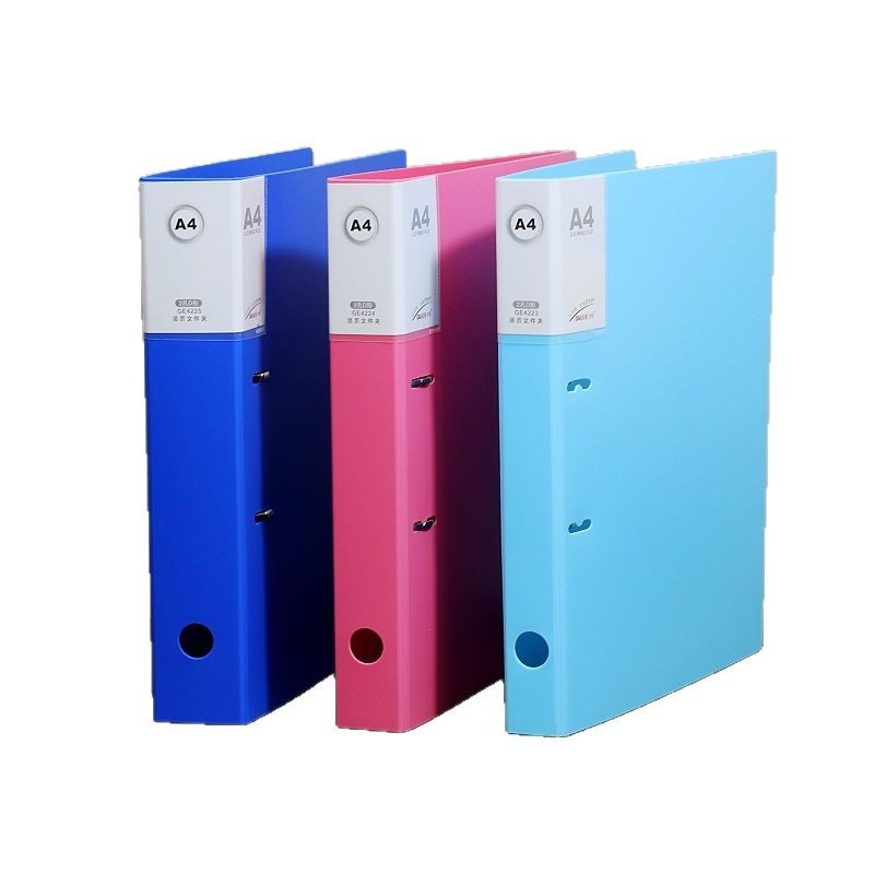 A4 2 trous 4cm colonne vertébrale lâche feuille dossier