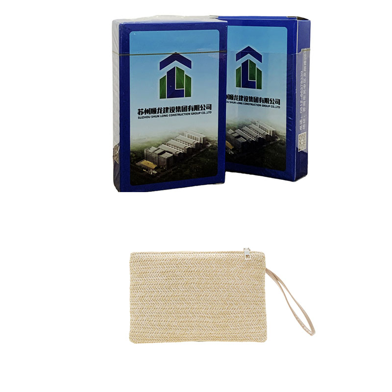Juego de póquer de hierba tejida