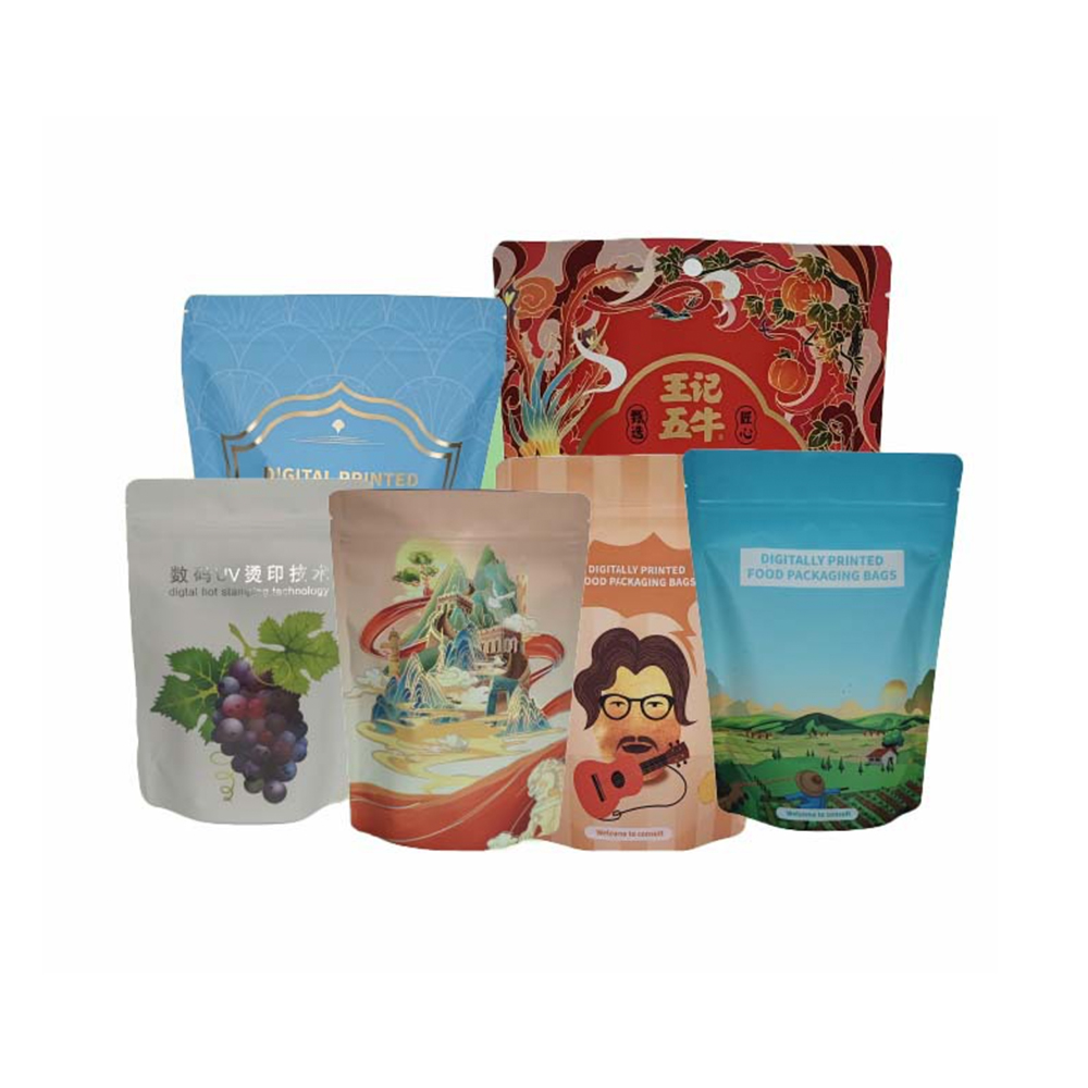 Bolsa resealable para arriba